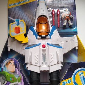 Buzz Lightyear Imaginext Disney Pixar Lights & Sounds XL-15 Spaceship Figure